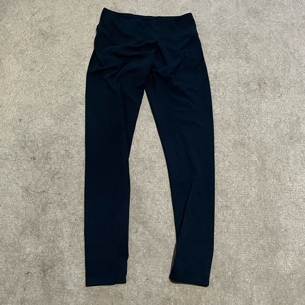 Black Aerie Cotton Leggings Size Small